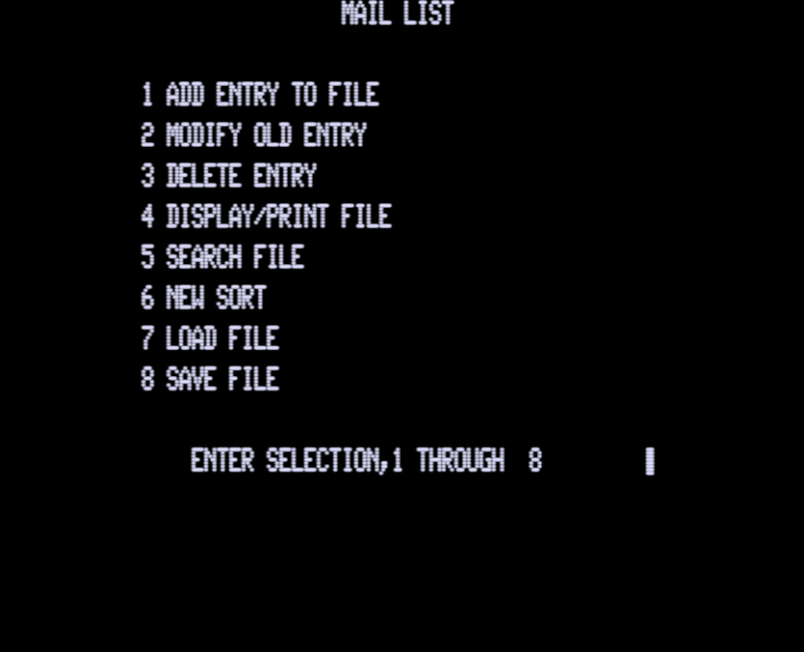 Screen shot
